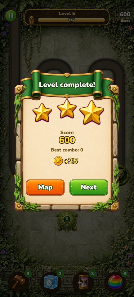 Level complete